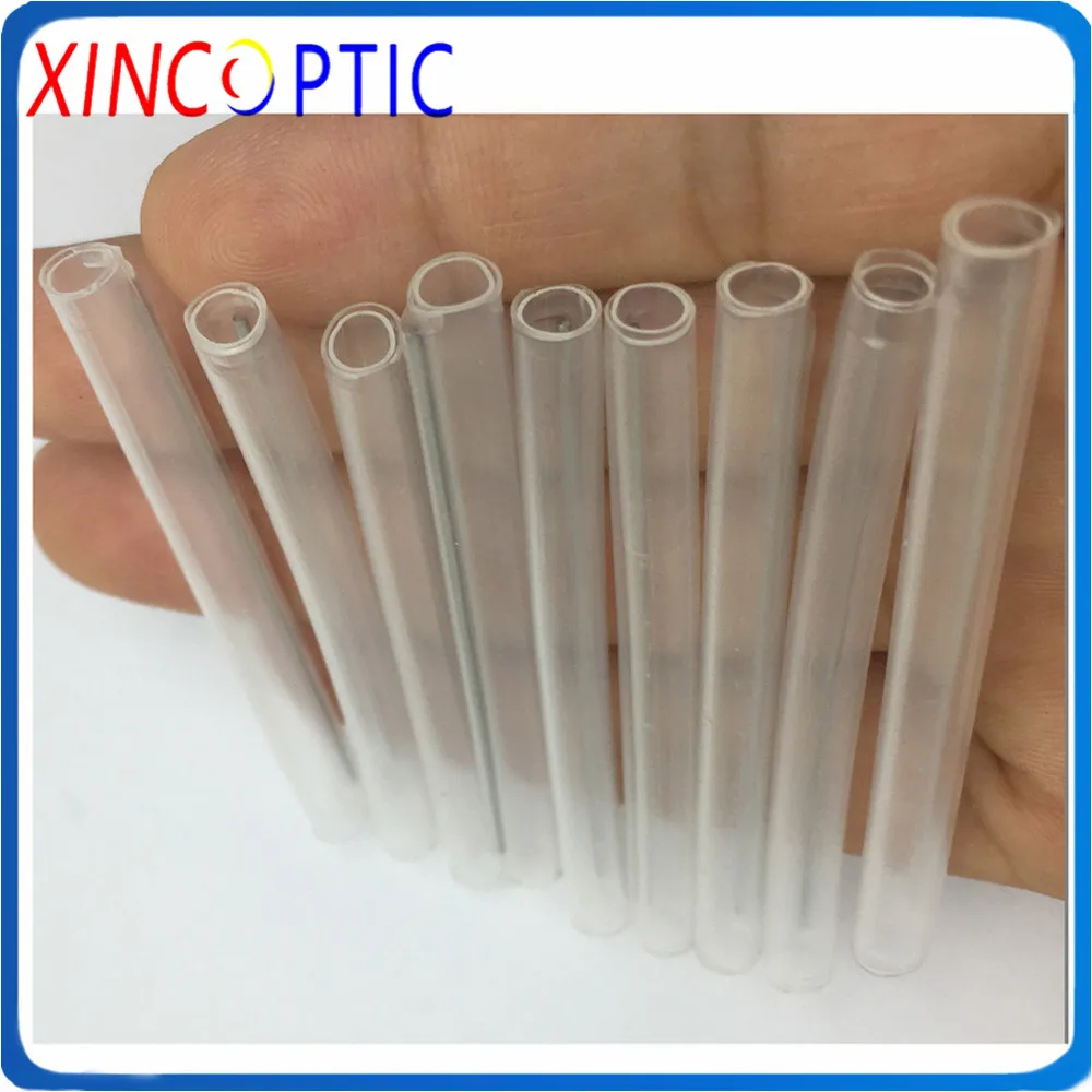 60mm Single Core FTTH Drop Cable One Pin Heat Shrinkable Protection Sleeve,1.0 Fiber Splice Protective