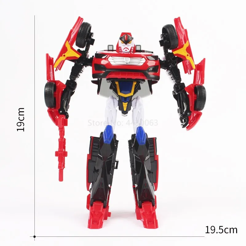 New ABS Hello Carbot Transformation Robot Toys Action Figures Two Mode Deformation Rescue Car Toy for Children Gift