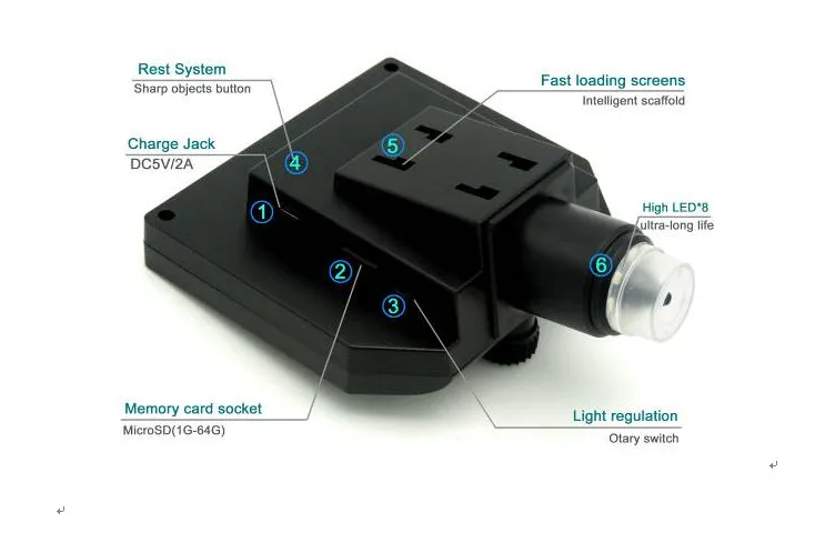 New arrival!Diesel Common Rail Injector Injection Pump Spare Parts Valve USB Link Microscope Amplifier Repair Diagnostic Tool