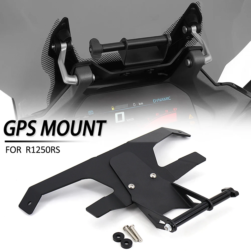 

New R 1250 RS Motorcycle Front Phone Stand Holder Phone GPS Navigaton Plate Bracket Accessories For BMW R1250RS 2021