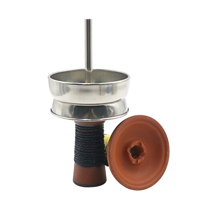 SY Ceramic Hookah Bowl and Charcoal Screen Holder Shisha Nargile Sheesha Chicha Cachimbas Head Heat Accessories Gadget