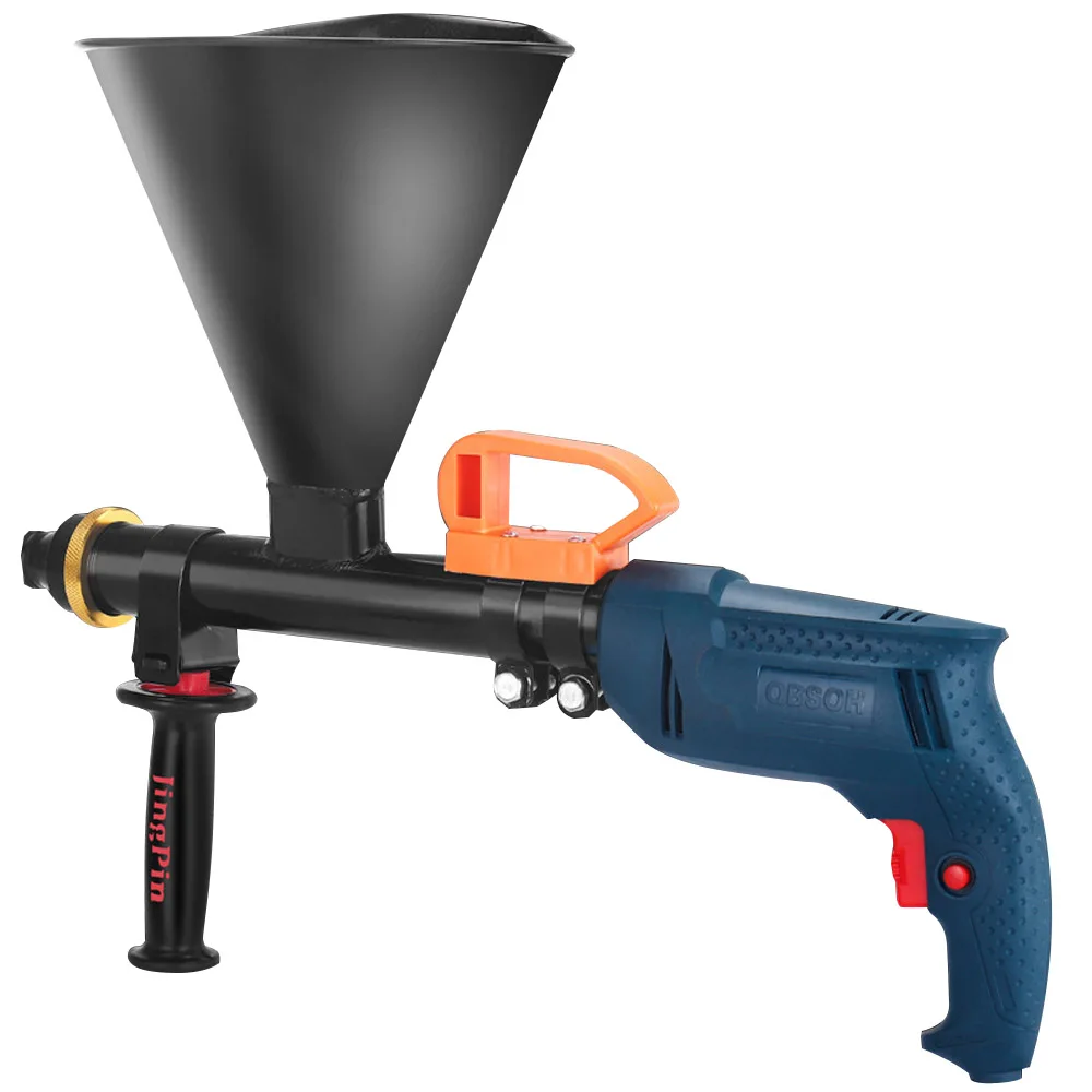 Electric Mortar Grouting Gun Portable Cement Caulking Gun Filling Grouting Machine for Tuck Pointing, Brick Work, Grouting