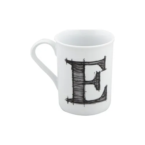 Letter (E) mug 285 cc Tea Coffee Cups Tea Coffee Sets Tea Coffee For Trophy Turkish Tea Cup Set Glass Porcelain Ceramic