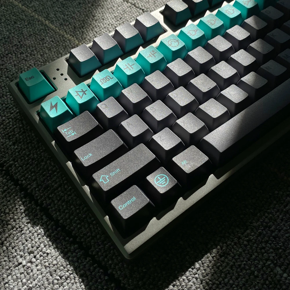 GMK-KEY 전기 키캡 세트, 체리 프로필 pbt 키캡, MX 스위치 dz60 Gk61 sk61 염료 승화 키캡, 135 키