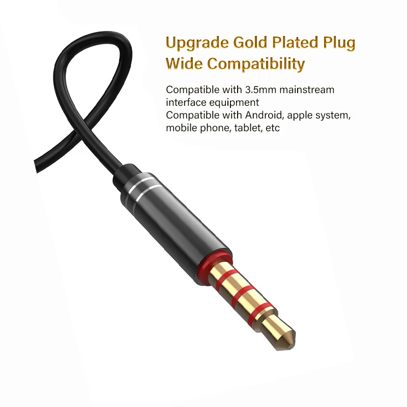Auriculares con cable para dormir, cascos deportivos de 1,2 M, antiruido, suaves para dormir en la oreja, estéreo de graves profundos con micrófono