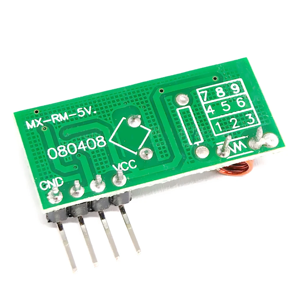 For Arduino Raspberry Pi  ARM MCU WL Diy Kit DC 5V 433Mhz RF Wireless Transmitter Module And Receiver Kit
