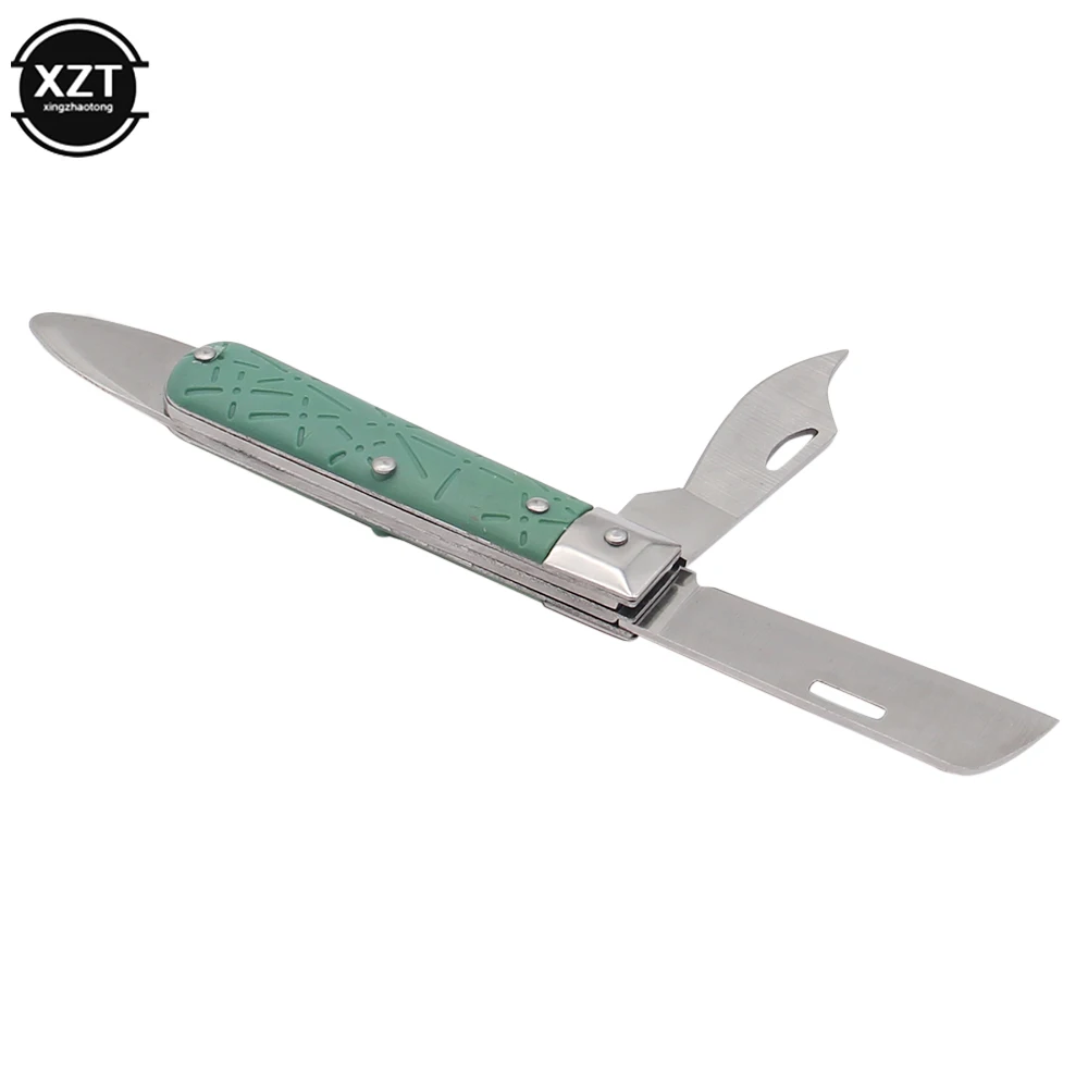 Foldable Cutter Nursery Tool Seedling Tree Knife Peeler Plant Cut Fold Graft Bark Lifter Blade Rose Budding Florist Prun