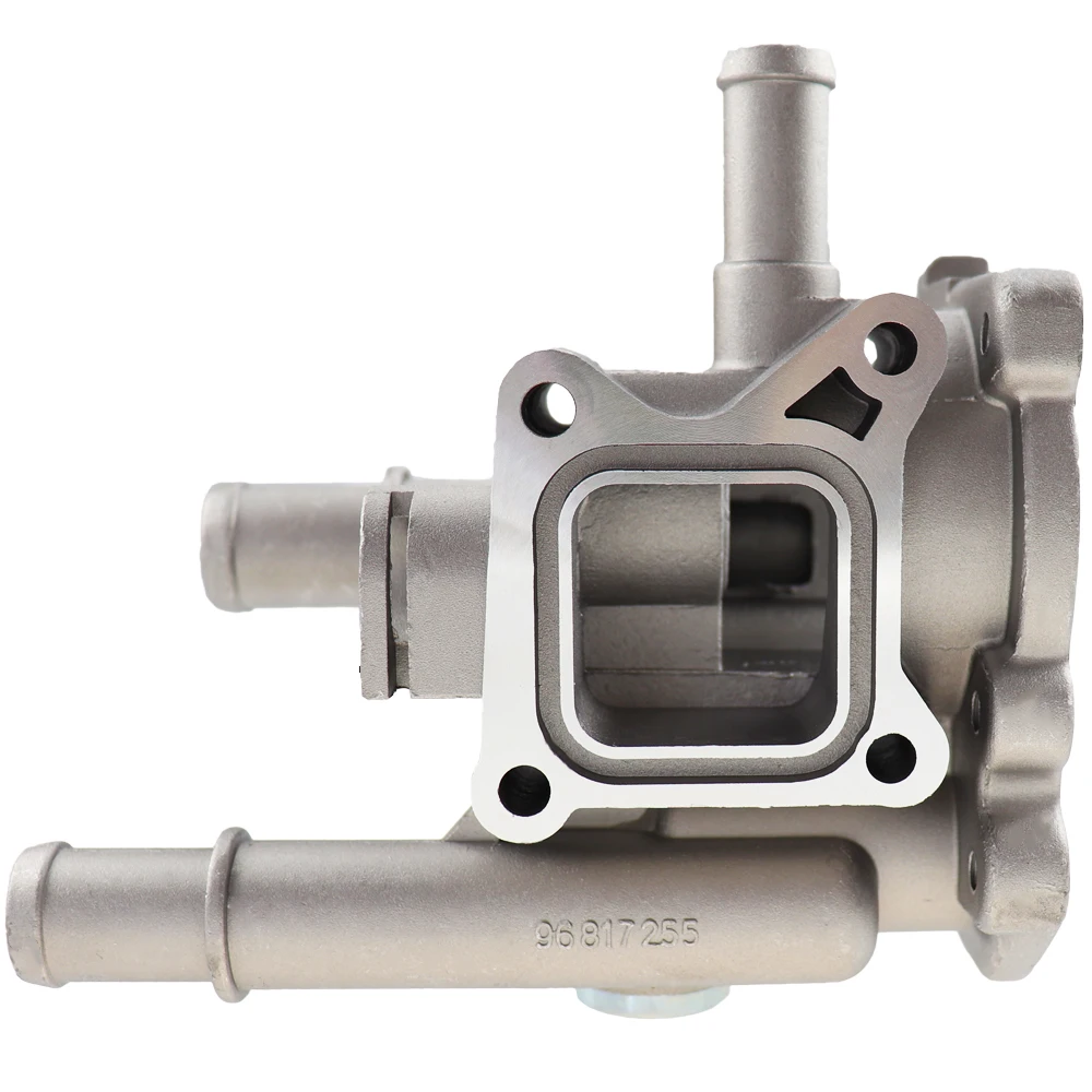 96984103 96817255   Aluminium thermostaatbehuizing voor Opel Astra Zafira Signum Moka voor Chevrolet Chevy Cruze Aveo Orlando