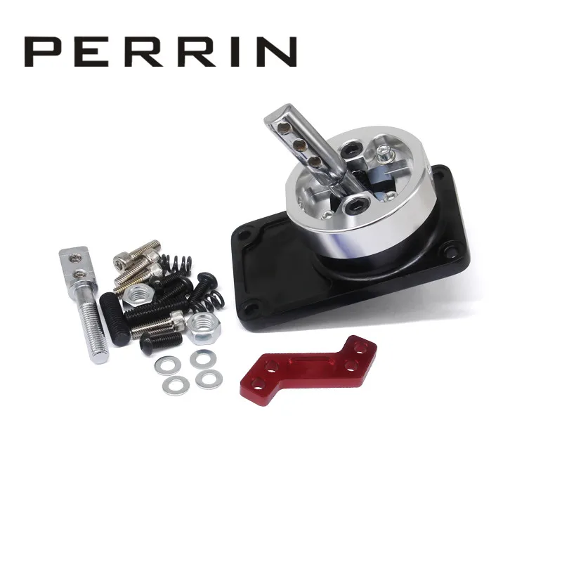 Palanca de cambios de tiro corto de carreras de aluminio, para FORD MUSTANG T5 T-45, 83-04, con OD silver