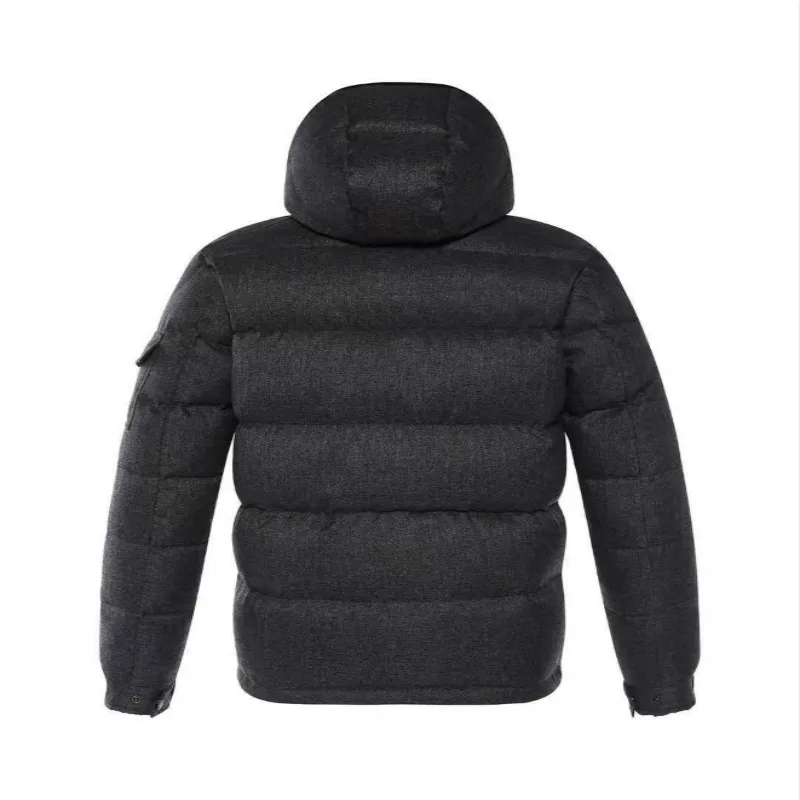 Fashion Men's Down Jacket Winter Coat Male 90% Duck Down Jacket Hooded Casual Warm Short Coat Hiver Streetwear Man A01054