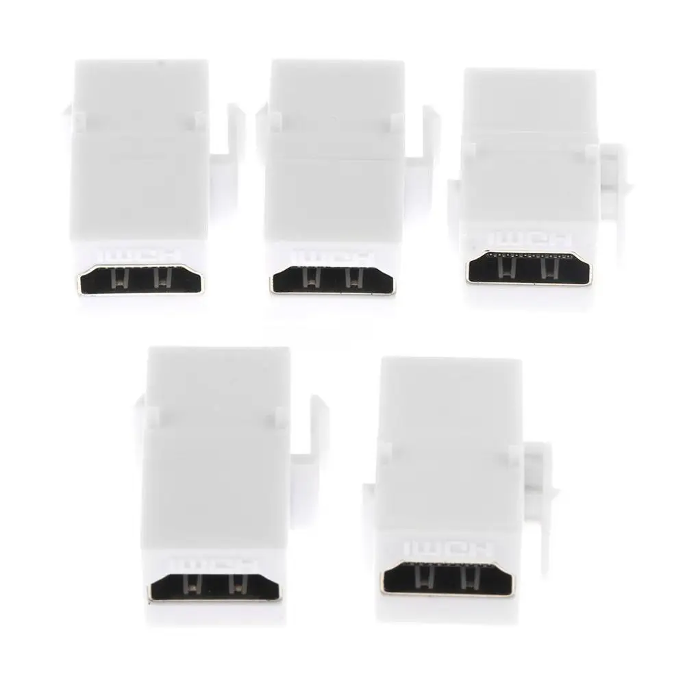 Hdmi Keystone Jack Vrouwelijke Koppeling Insert Snap-In Connector Socket Adapter Poort Voor Muurplaat Outlet Panel