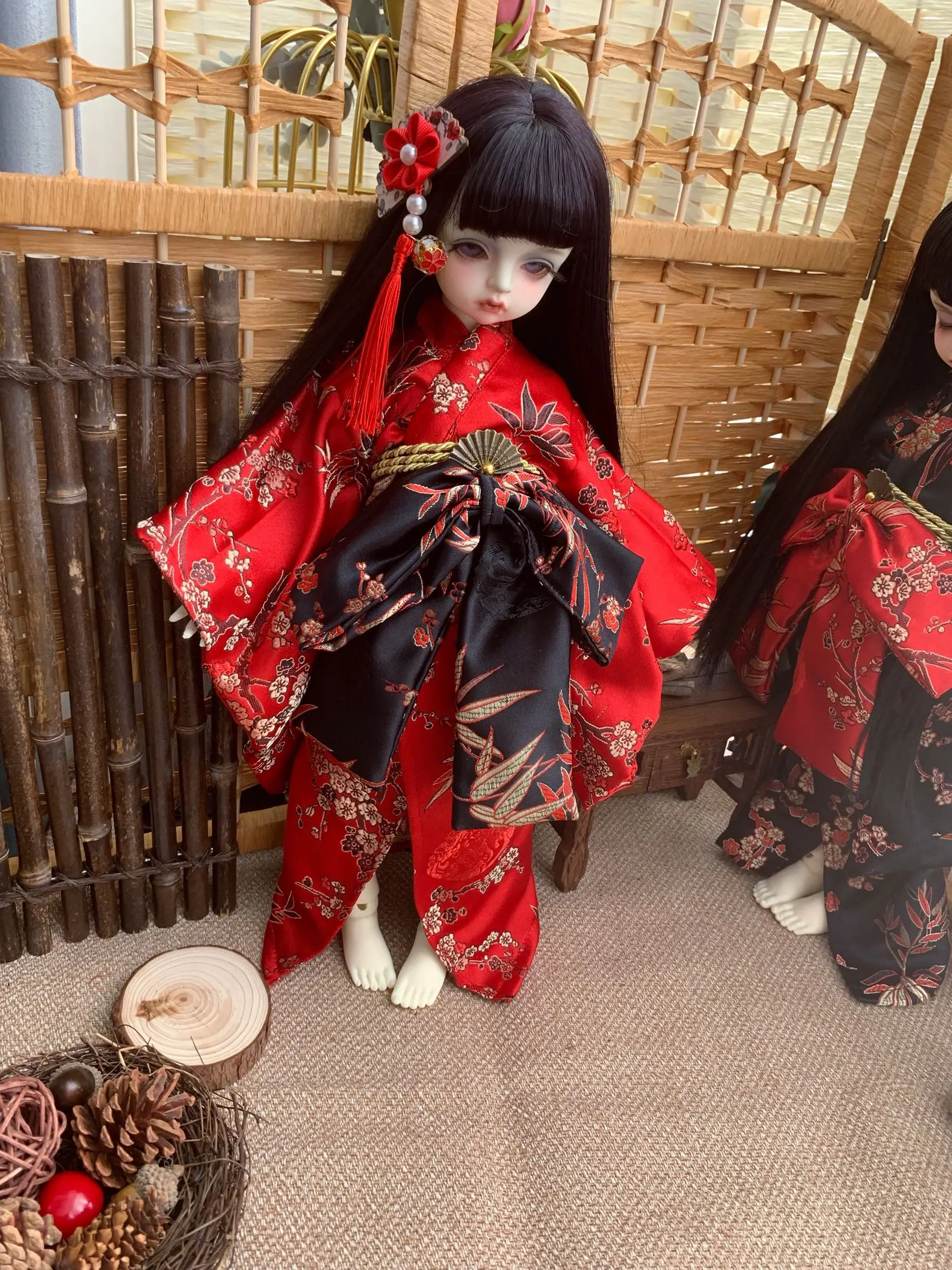 blyth 1/6 1/4 1/3 scale BJD clothes accessories ancient costume Japanese kimono yukata for BJD/SD YOSD MSD SD13 doll C0454