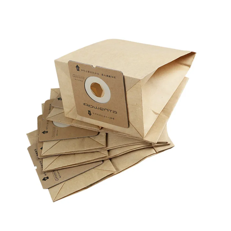 10 Stück Staubsauger-Filterbeutel, Staubpapierbeutel für Rowenta RO1121 RO1122 RO1124 RO1132 RO1136 RO1321 Staubsauger