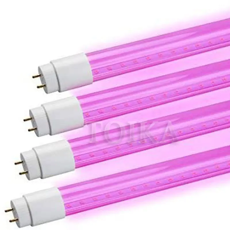 

Toika 50pcs LED Grow Lights Tube 2ft 3ft 4ft 6ft Fluorescent Tubes Light Bulbs 60/90/120/150/180cm Full Spectrum Plant Lamps