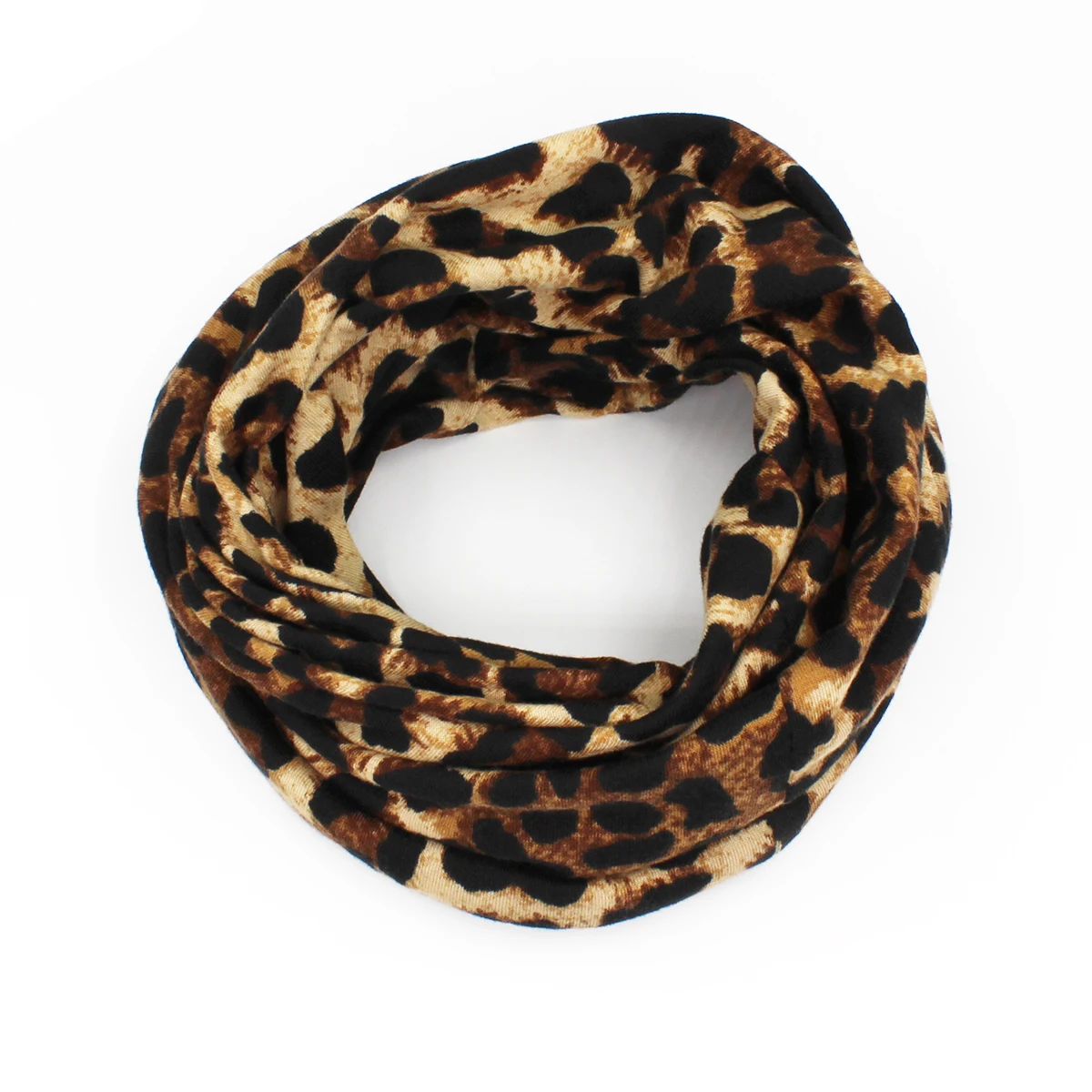 ALTOBEFUN Multifunction Men Women Winter Autumn Hat Leopard Teenager Boy Girl Thin Scarf Adult Skullies Beanies Soft Cap AHT183