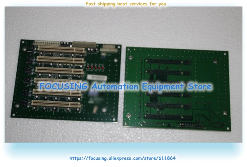 

Backplane PCI-6106P4 REV: A2 Full PCI Slot Backplane Supports AT And ATX