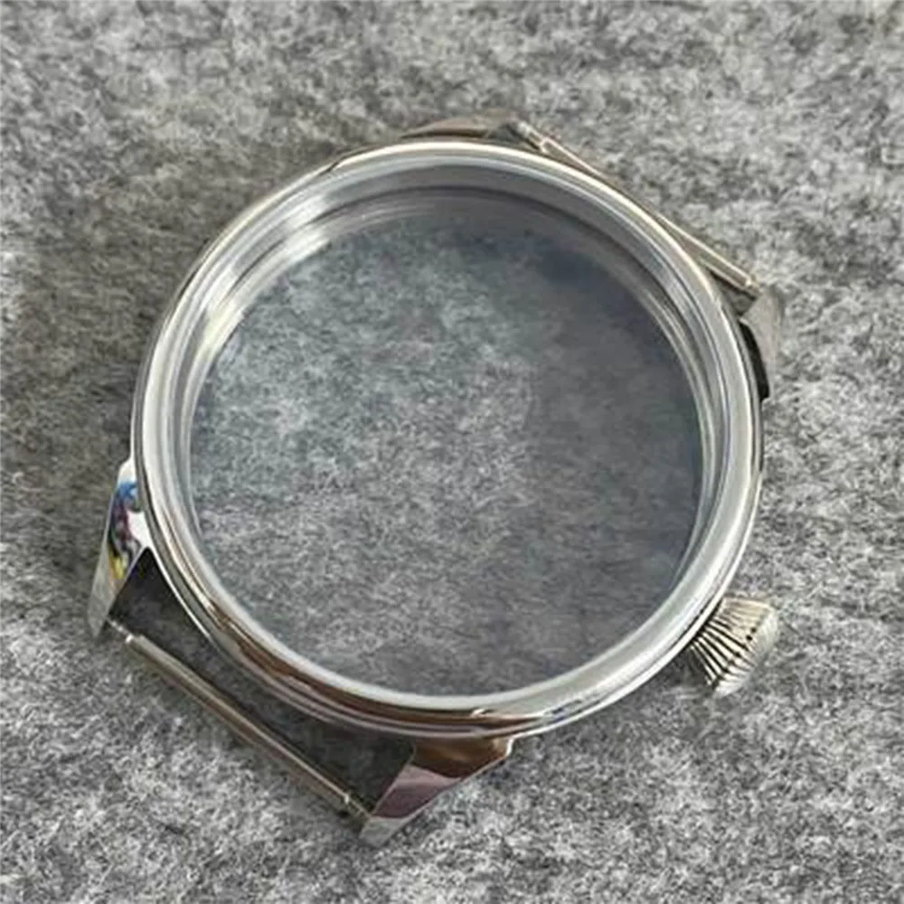 Großhandel 42mm Uhrengehäuse für ETA 6497 6498 Modifiziertes Gehäuse Klare Rückabdeckung Edelstahlgehäuse für ST3600 ST3620 Uhrwerk – Detail 9