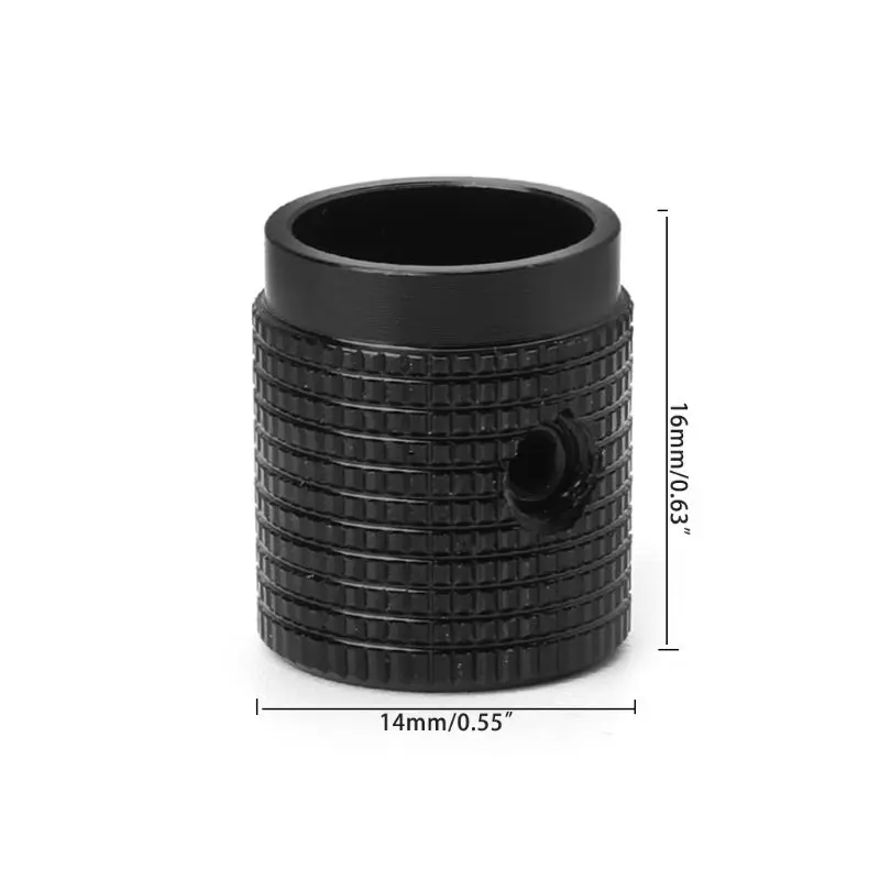 New 14x16mm Potentiometer Knob Cap Volume Control Aluminum Multimedia Speaker Spare Parts For HIFI Amplifier