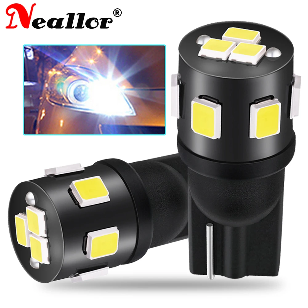 2x T10 W5W LED Canbus Car Interior Light For Renault Duster Megane 2 3 Logan Clio Fluence Captur Sandero Laguna 2 Scenic 5w5 168