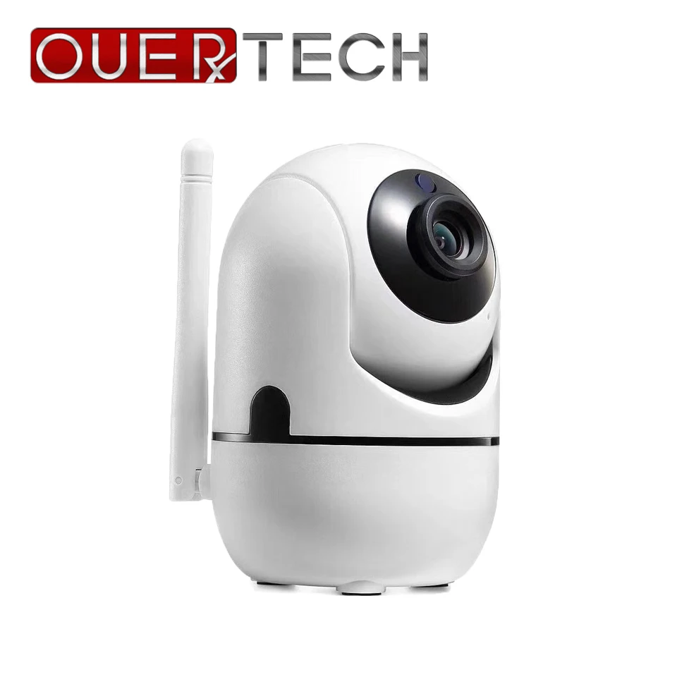 

OUERTECH WIFI 720P Wireless Smart IP Auto-tracking WIFI Home Security IP Camera Baby Monitor Wide angle View WIFI Surveillance