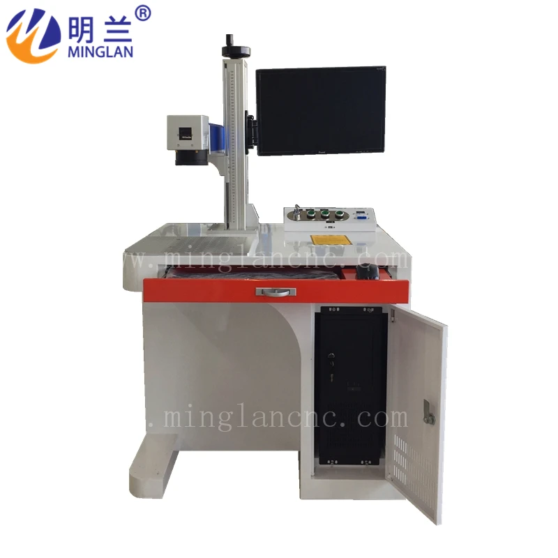 60W Tiết Kiệm Để Bàn Mô Hình Quang Mopa Sợi Laser Đánh Dấu Máy Quay Lựa Chọn Với Máy Tính Cho Kim Loại Và Phi Kim