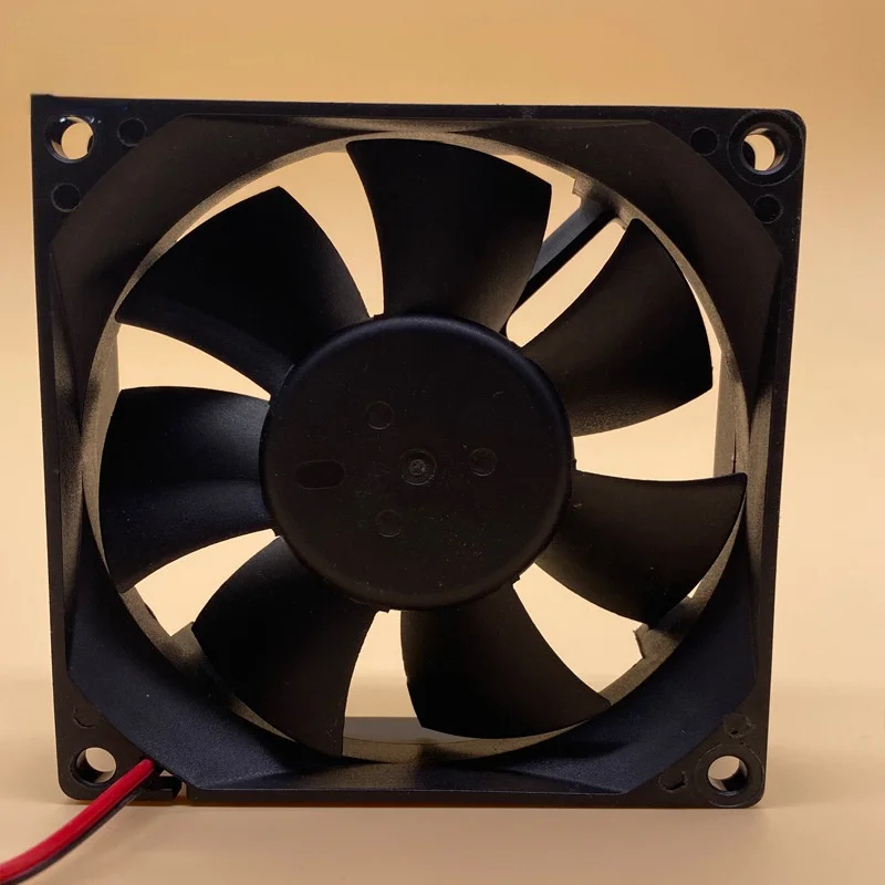 Dc8025 Two-Wire DC Cooling Fan 8cm Oil Bearing 5v12v 24V Mosquito Killing Lamp Mute Exhaust Industrial Fan