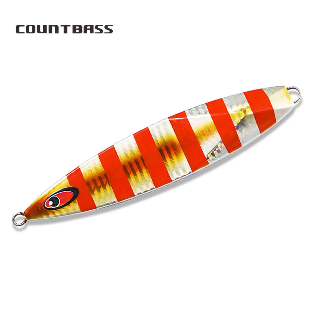 

Countbass X Slow Jigs Deep Fall Metal Jigging Lures Amberjack Fishing Game 200g 7oz