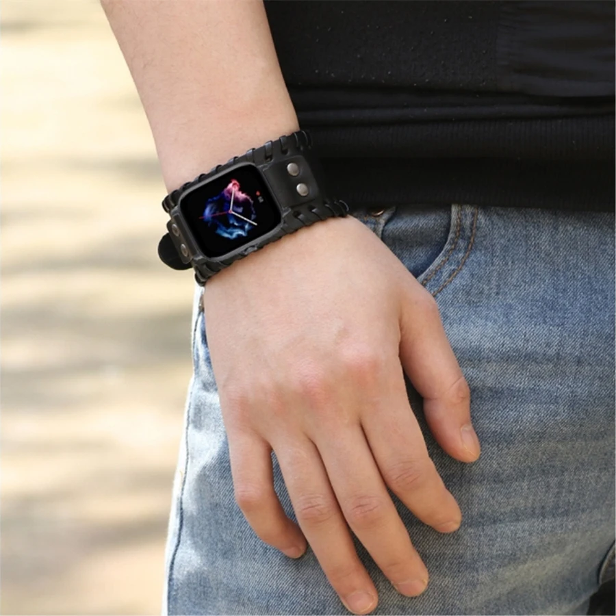 20mm 22mm Watch Band Watchband Leather Strap for For Amazfit GTS 3/2/2e/GTS2 Mini/GTR 42mm/47mm/GTR 3/3 Pro/2/2e