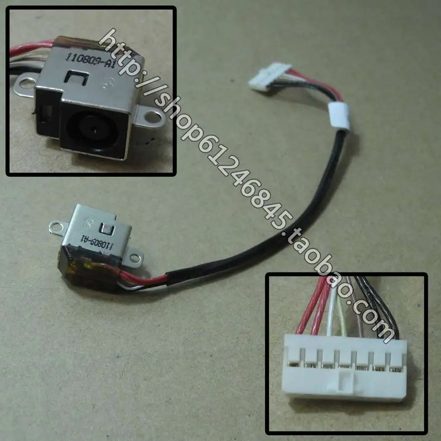 FOR HP Pavilion dv6-6000 dv7-6000 Power Jack w/Cable Charging Socket Power Jack