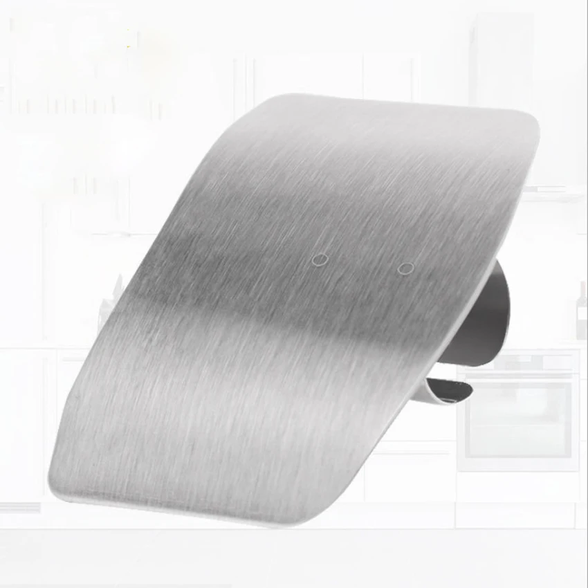 Stainless Steel Finger Protector Cutting Meat And Vegetables Finger Safety Fingerboard Multi-Functional Kitchen Tool Accessories - Image 2