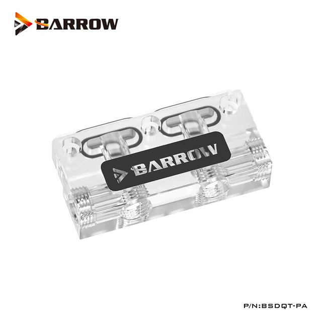 Barrow wielofunkcyjna GPU złącze blokowe wody typ L zmiana kierunku zmiany dla karty graficznej, BSDQT-PA