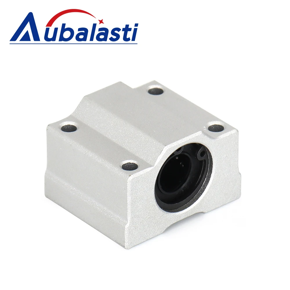 4Pcs Linear Motion Ball Bearing Slide Block Bushing SCS6UU SCS8UU SC10UU SCS12UU Linear Shaft CNC 3D Printer Parts