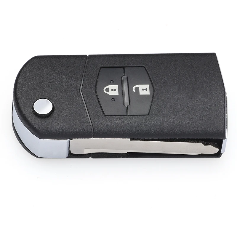 KEYECU 433MHz 4D63 Model No. 41521/ 41601/ 41803/ 41835/ 41847 Upgraded Flip Remote Key Fob for Mazda 626 RX8 2 3 323 for 6 GG S