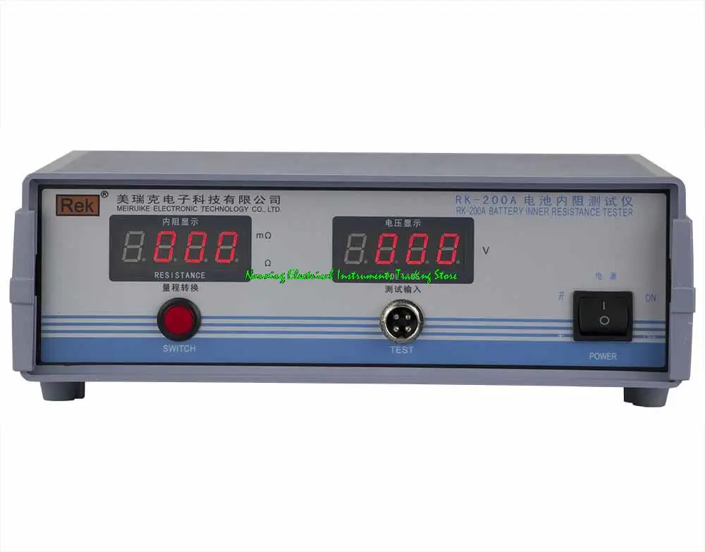 Fast arrival RK-200A battery internal resistance tester Voltage: 0-19.99V, Resistance: 0-200mΩ/2Ω