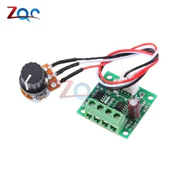 DC Motor Speed Controller PWM 1803BK 1.8V 3V 5V 6V 12V 2A Low Voltage Speed Regulator Control Module Adjustable Driver Board