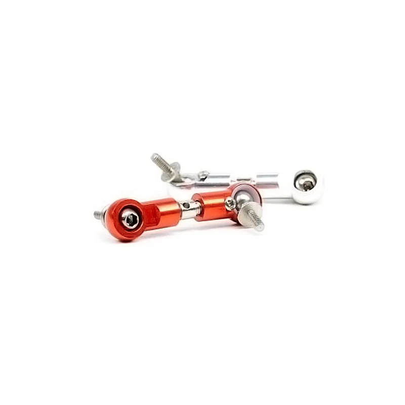 Aluminium Stuurservo Ruitenwisserarm Connector Trekstang Voor Rovan Hpi Baja 5b 5T Km Rc Auto 'S Onderdelen Accessoire