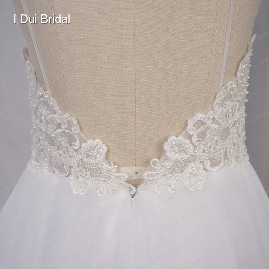 Robe de mariée Boho en dentelle, Tulle, robe trapèze, dos bas nu, robe de mariée, tenue de répétition