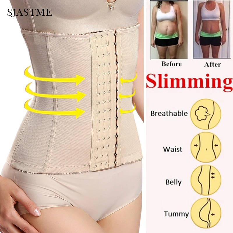 2019 New Modeling Strap Waist Trainer Slim Fitness Belts Tummy Control Shaper Body Beauty Slimming Belts Belly Shapewear (S-6XL)