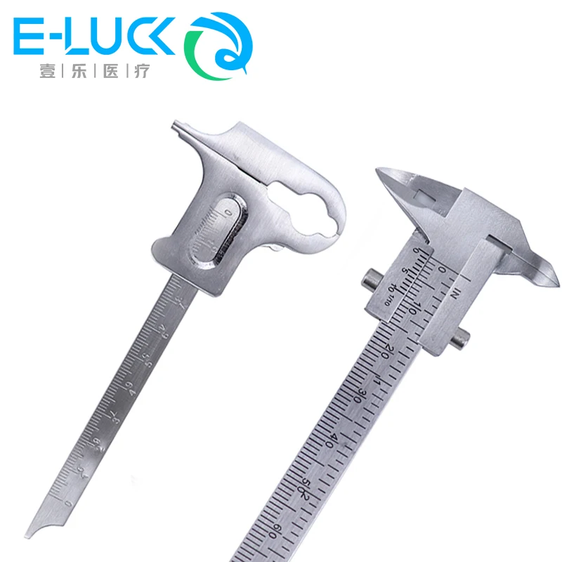 

3 pcs Dental Orthodontic Calipers Bracket Positioning Gauges Calipers Vernier Caliper Lab Sliding Tool Orthodontic