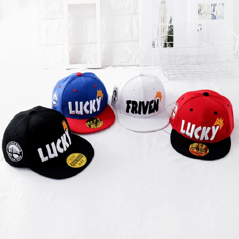 

New Snapback Caps Hip Hop kids Bone Baseball Cap Child Casquatte boys and girlsHat Female Band Rock Trucket Flat Hats Fitted Cap