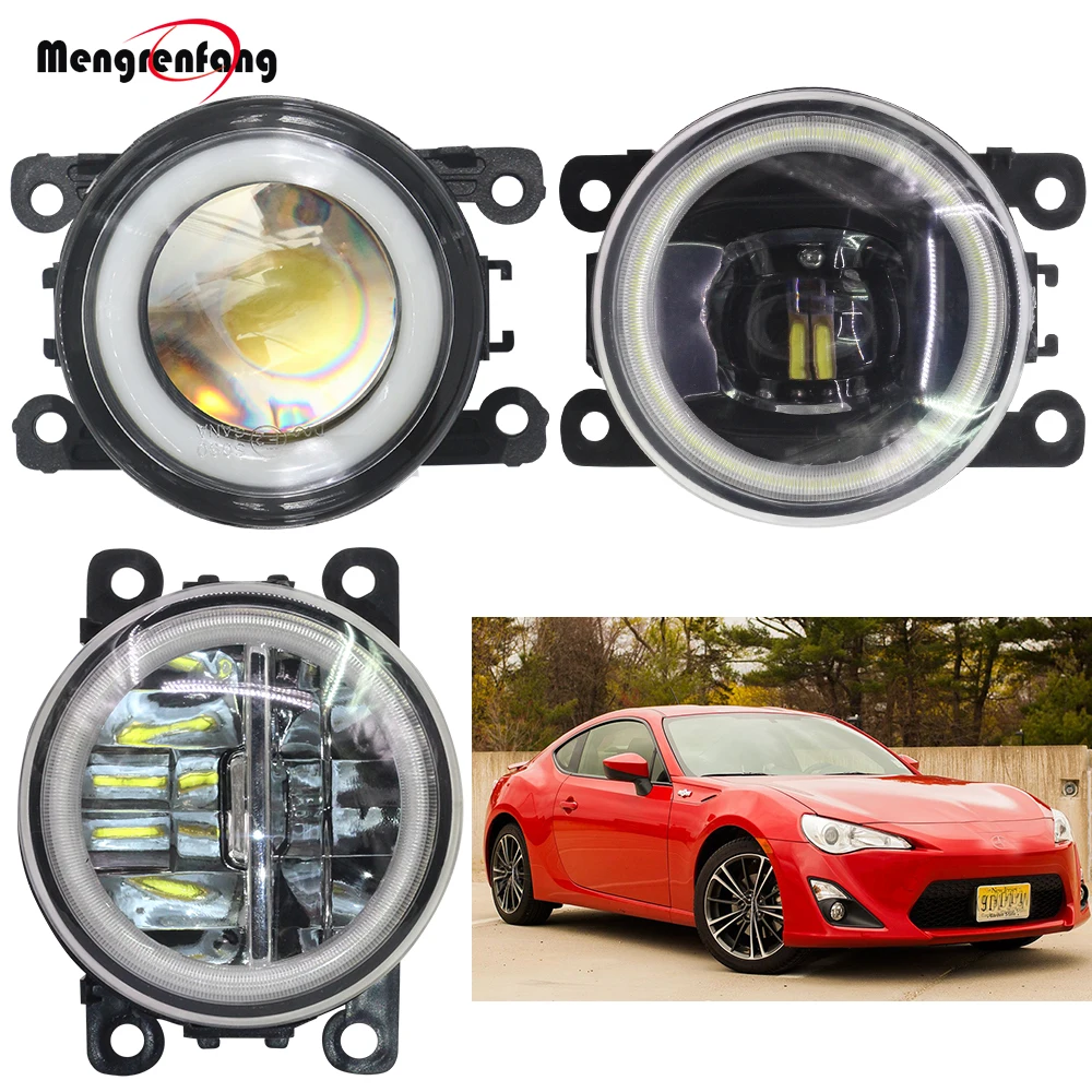 2 X Car Fog Light H11 LED Lamp Halo Ring Angel Eye DRL Daytime Running Light 12V For Scion FR-S FRS 2012 2013 2014 2015 2016