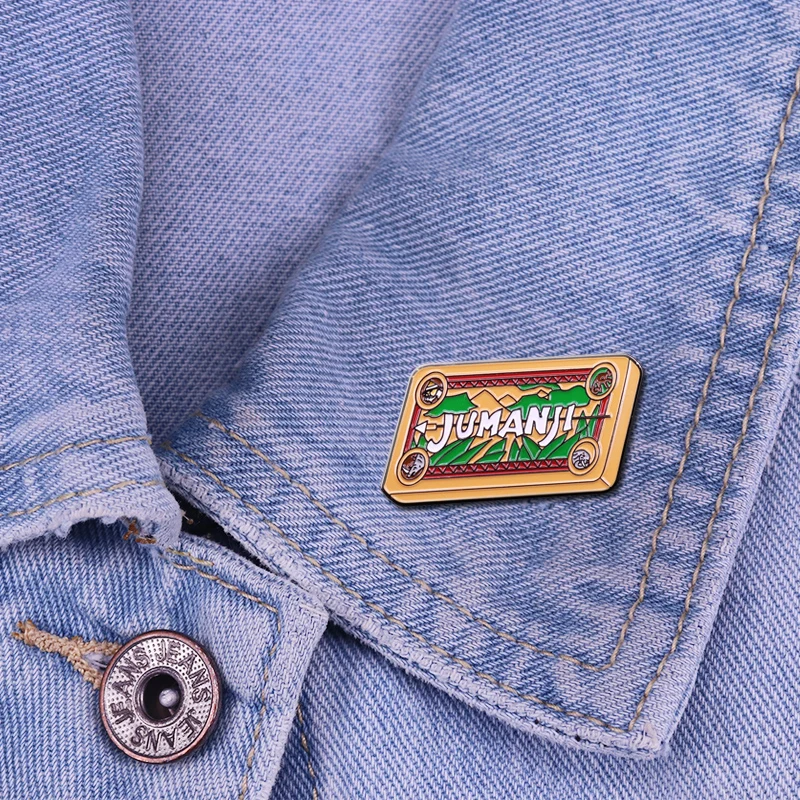 Jumanji enamel pin Mysterious  - огляд і ціна Board Game Jumanji