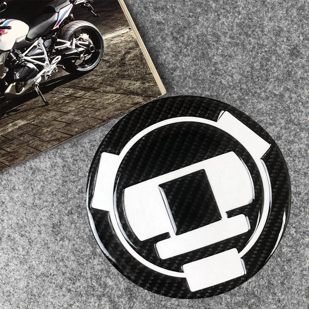 3D Carbon Fiber Fuel Tank Cap Pad Stickers Motorcycle Gas Cover Accessories Decals for S1000RR S1000 RR S1000XR F650GS