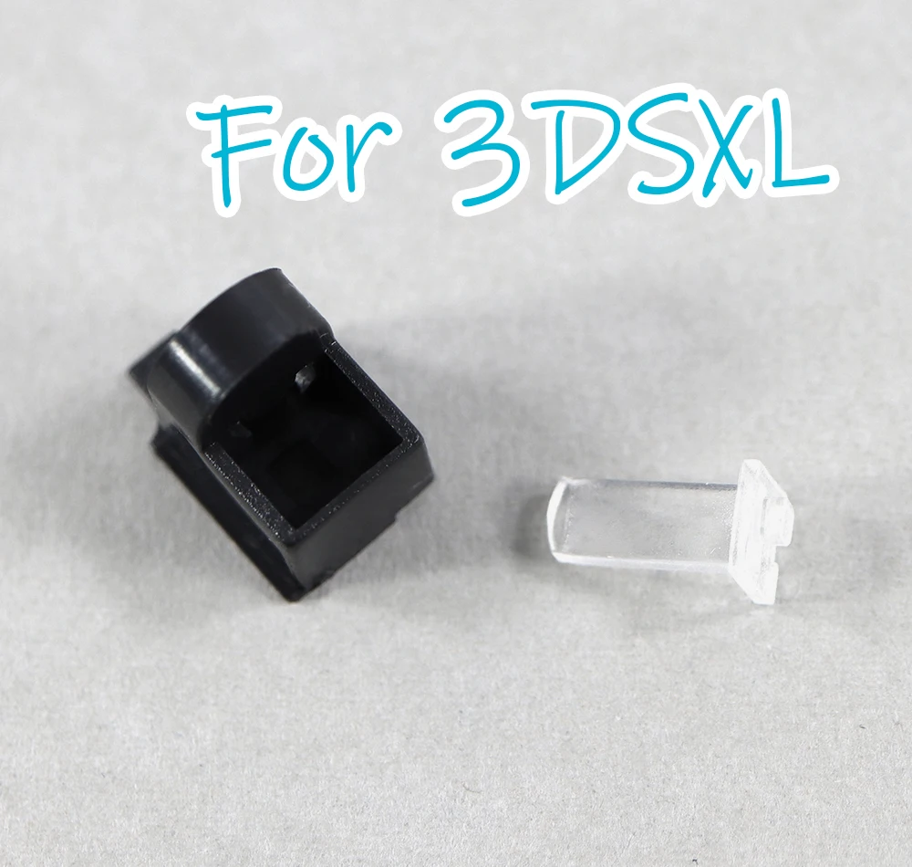 30sets For 3DS LL 3DS XL Shaft sleeve Hinge Spindle Axis Shaft and lamp post For 3DSLL 3DS LL game console repair Parts