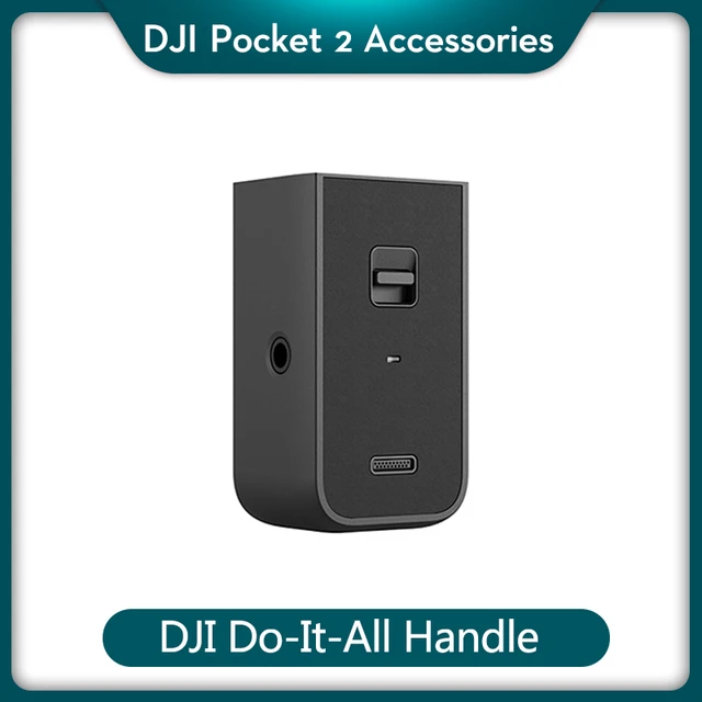 DJI Pocket 2 Do-It-All Handle DJI Pocket 2 Accessories Supports External  Microphone and Earphones for DJI Osmo Pocket 2 in Stock - AliExpress