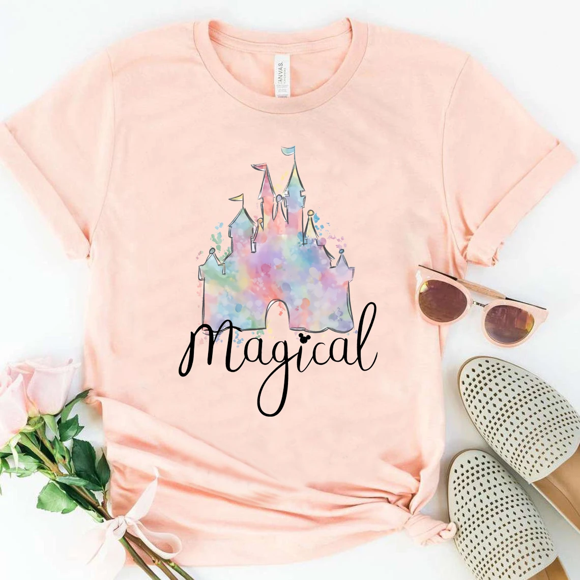 

Castle Vacation Shirt Castle World Tee Family Trip T-shirt Magical Top