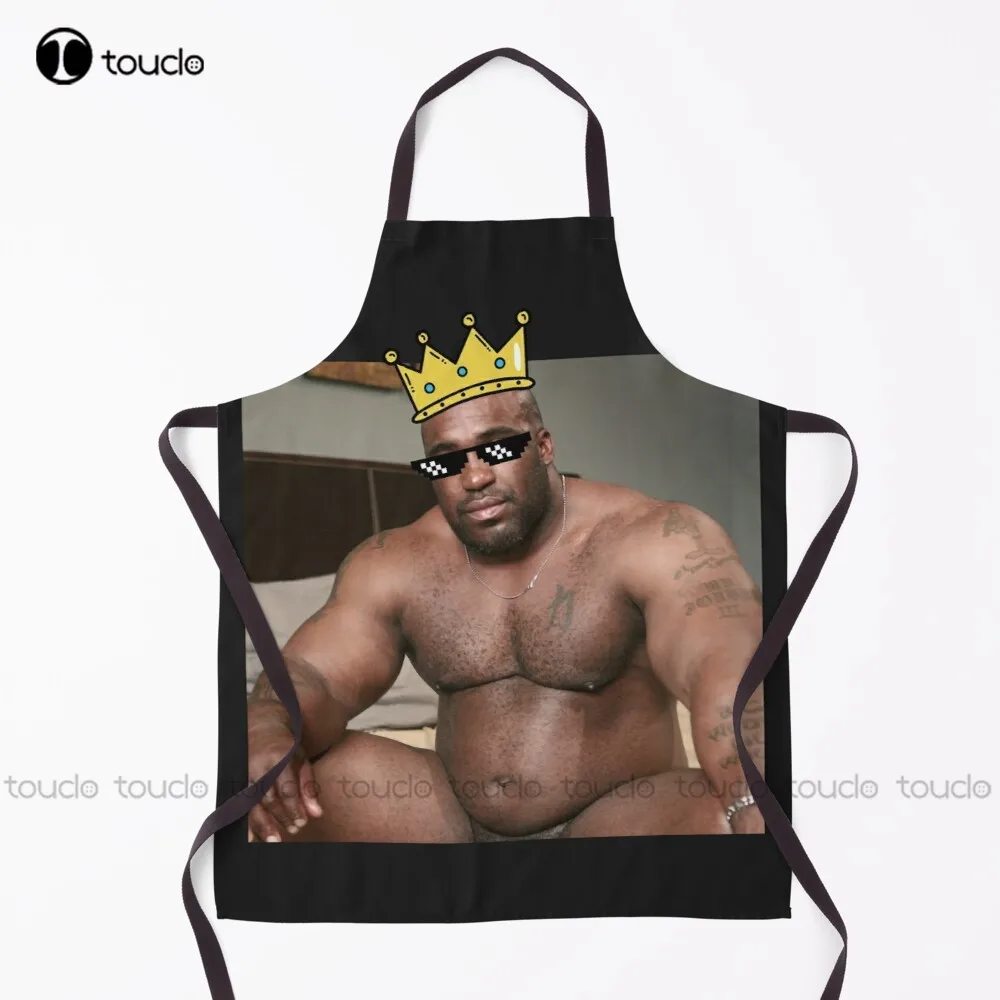 New Wood Sitting On Bed Barry Wood Black Guy Meme Apron Sexy Apron Unisex