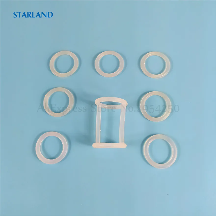 

6 Small Seal O-Rings 1 Seal H-Ring Ice Cream Machine Spare Parts Set of Sealing Rings Soft Serve Maker Accessories Fittings