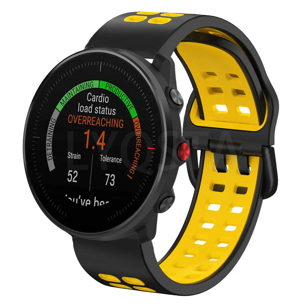 Orologio intelligente da 22mm per cinturino in Silicone Polar Grit X/Polar Grit X Pro per accessorio per cinturino Vantage M/M2 facile da installare