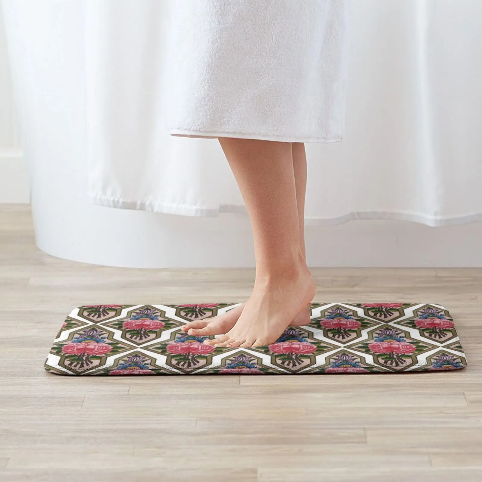 Persian Pattern _ 2 Entrance Door Mat Bath Mat Rug Special Music Singer Songwritter Legend Musician Michael Jackson Redeki